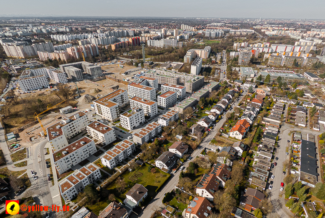 22.03.2023 - Baustele und Wohnanlage Alexisquartier